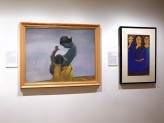 Eastern Art Paintings Gallery - Bengal and Modernity exhibition, south wall. &copy; Ashmolean Museum, University of Oxford