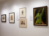 Eastern Art Paintings Gallery -  Bengal and Modernity exhibition, west wall. &copy; Ashmolean Museum, University of Oxford