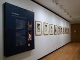 Eastern Art Paintings Gallery - Yakusha-e: Kabuki Prints exhibition east wall. &copy; Ashmolean Museum, Oxford University