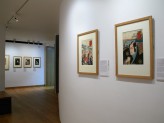 Eastern Art Paintings Gallery - Yakusha-e: Kabuki Prints exhibition west wall. &copy; Ashmolean Museum, University of Oxford