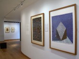 Eastern Art Paintings Gallery - Al-Qur’an al-Karim exhibition west wall. &copy; Ashmolean Museum, University of Oxford