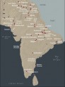 Map of Early India. &copy; Ashmolean Museum, University of Oxford