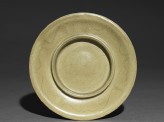 Greenware cup stand with floral design (EA1956.317)