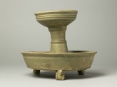 Greenware tripod lamp (EA1956.357)