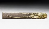 Kozuka, or knife handle, with crayfish (EA1956.3004)