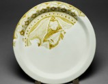 Fragmentary dish with figure of a musician (EA1978.2146)