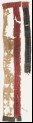 Textile fragment with bands of diamond-shapes and S-shapes (EA1984.314)
