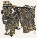 Textile fragment with large petals and dots (EA1990.226)