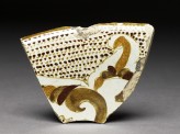 Fragment of polychrome lustreware (EAP.58)