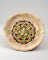 Tripod dish with wild goose in flight (LI1301.131)