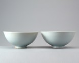 White ware bowl with wild geese (LI1301.133.2)
