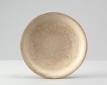 Dish in the style of Ding ware with floral decoration (LI1301.246)