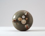 Tripod incense burner with green glaze (LI1301.253)