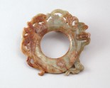 Disc with a phoenix and a dragon (LI1301.28)
