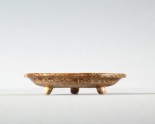 Tripod dish with marbled decoration (LI1301.312)