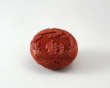 Seal-paste box and lid with three figures and a deer in a landscape (LI1301.33)
