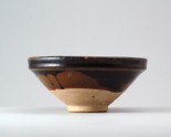 Black ware bowl with russet iron splashes (LI1301.335)