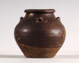 Black ware storage jar with loop handles (LI1301.391)