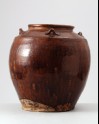 Black ware storage jar with loop handles (LI1301.392)