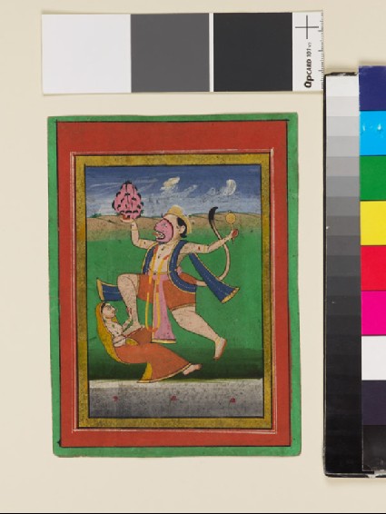 Hanuman, the monkey godfront