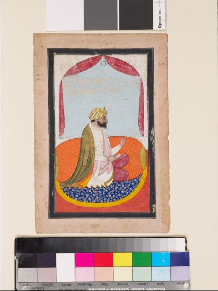 Portrait of a Raja, possibly Kharak Singhfront