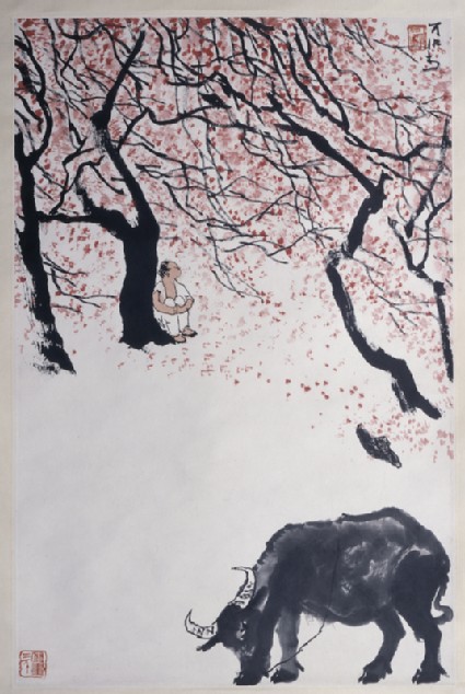 Herdboyfront, painting only