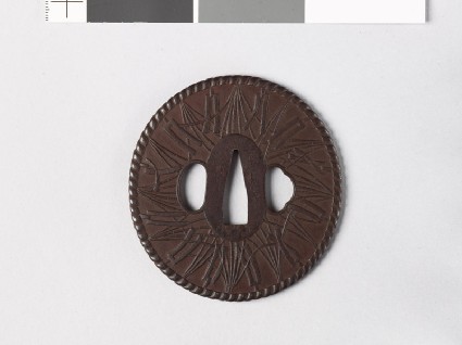 Tsuba with New Year straw ropefront
