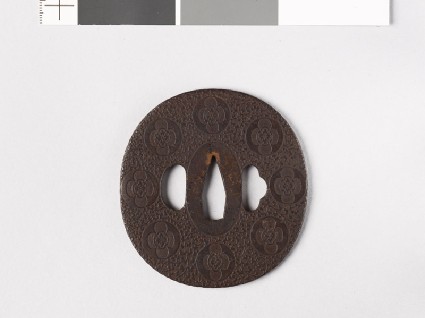 Tsuba with Hotta-mokkō monfront