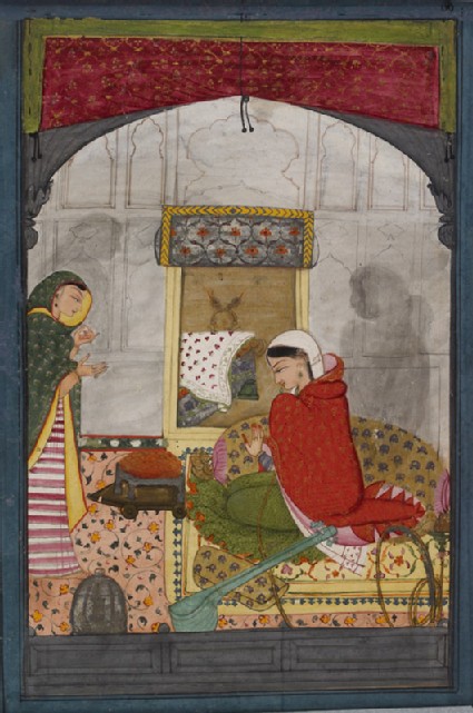 A lady in an interiorfront