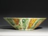 Dish with radial decoration (side)