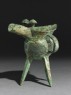 Ritual wine vessel, or jue (side)