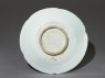 White ware dish (bottom)