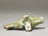 Greenware water-dropper in the form of a fish (bottom)