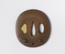 Tsuba with tadpoles (back)