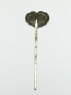 Silver gilt hair ornament with birds (back)
