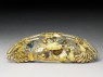 Hair ornament with two phoenixes amid flowers (back)