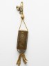Netsuke in the form of a shishi, or lion dog (back, with EA1976.40 (inro) and EA1976.41)