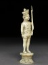 Ivory pawn chess-piece (side)