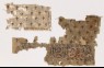 Textile fragment with inscription, lion, and lozenges (with EA1984.103.b)