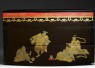 Picnic set box depicting the seven gods of good fortune (side)