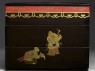 Picnic set box depicting the seven gods of good fortune (side)