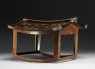 Canopy-shaped part from a picnic set (side)