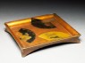 Picnic set with fans (oblique, tray)