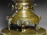 Vase with scenes of a courtier and two attendants (detail)