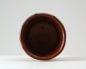 Black ware jar with foliated rim (oblique)