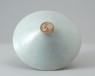 White ware bowl with phoenixes (oblique)