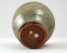 Greenware vase with floral decoration (oblique)